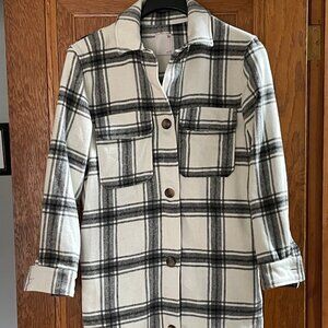 Flannel shirt jacket from So